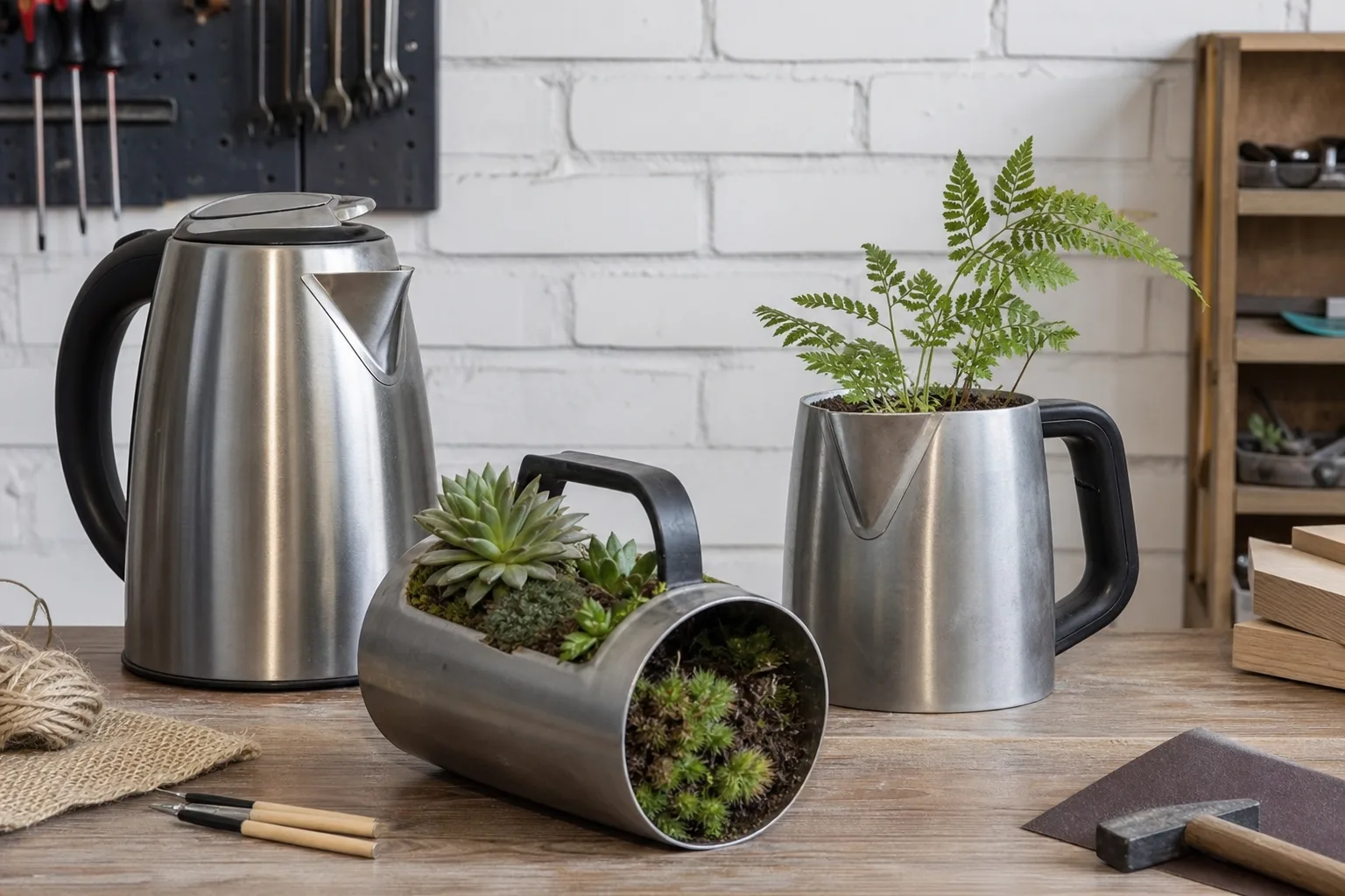Wasserkocher upcyclen: Nachhaltige DIY-Projekte mit alten Geraeten